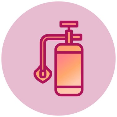 Su. Web simgesi basit illüstrasyon