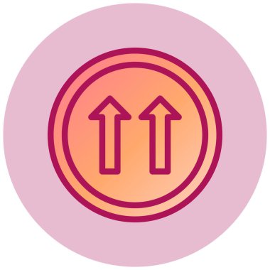 Yükle. Web simgesi basit illüstrasyon