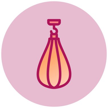 Boks eldivenleri vektör simgesi