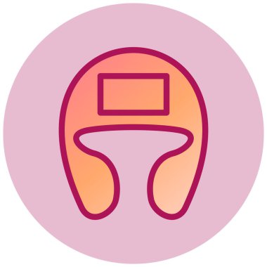 güzel kadın yüzü, vektör çizim