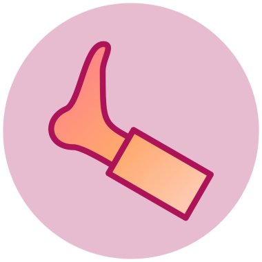 Çivi. Web simgesi basit illüstrasyon