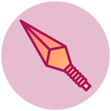 roket vektör simgesi modern basit tasarım