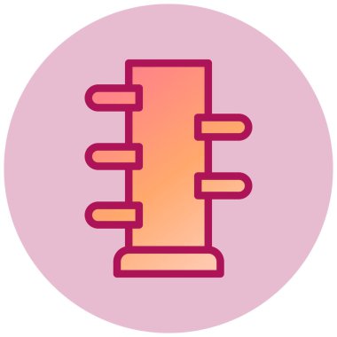 Kitap. Web simgesi basit illüstrasyon