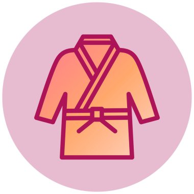 moda ceket vektör simgesi