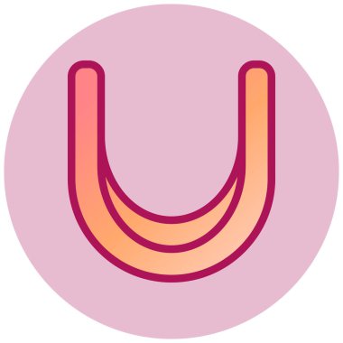 Eşsiz. Web simgesi basit illüstrasyon