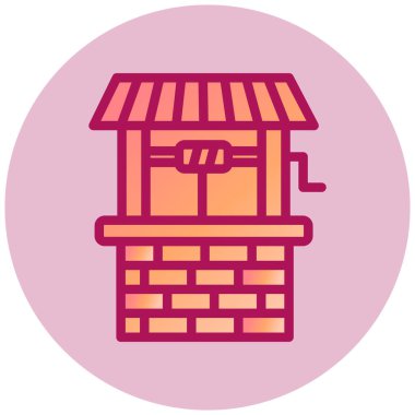 Dükkan. Web simgesi basit illüstrasyon