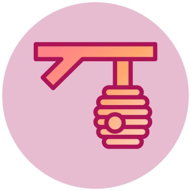 Sondaj. Web simgesi basit illüstrasyon