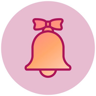 Zil. Web simgesi basit illüstrasyon