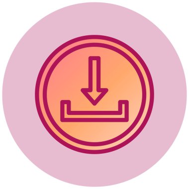 ok web simgesi, vektör çizim  