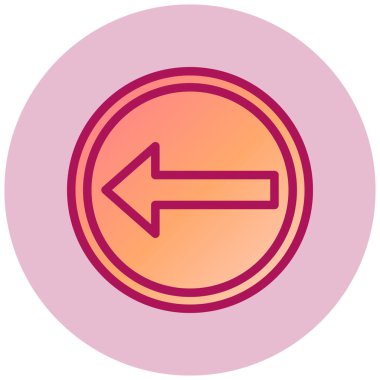 ok web simgesi, vektör çizim  