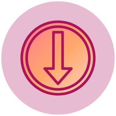 ok web simgesi, vektör çizim  