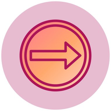 ok web simgesi, vektör çizim  