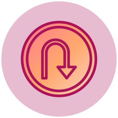 ok web simgesi, vektör çizim  