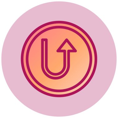 ok web simgesi, vektör çizim  