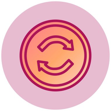  Web simgesi, vektör illüstrasyonunu tekrarla  