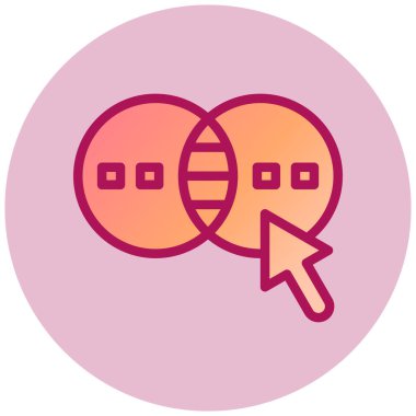 Konuş. Web simgesi basit illüstrasyon