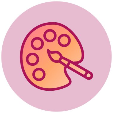 pizza. Web simgesi basit illüstrasyon