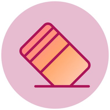 Kalem. Web simgesi basit illüstrasyon