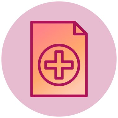 ekle. Web simgesi basit illüstrasyon