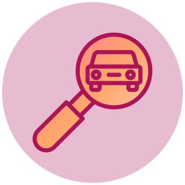 Arama motoru optimizasyon vektörü simgesi