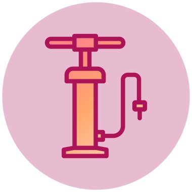 Su pompası. Basit resimleme