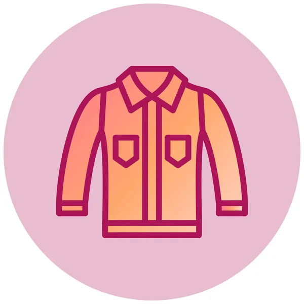 Sudadera Icono Web Ilustración Simple — Archivo Imágenes Vectoriales