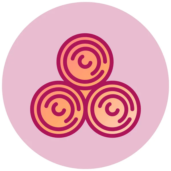 Circular Circle Button — Διανυσματικό Αρχείο