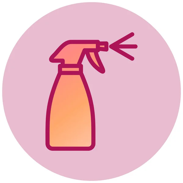 Water Spray Web Icon Vector Illustration — стоковый вектор