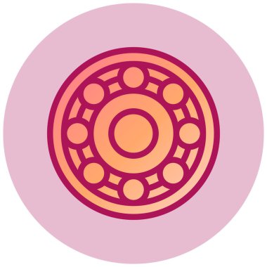 Bozuk para. Web simgesi basit illüstrasyon