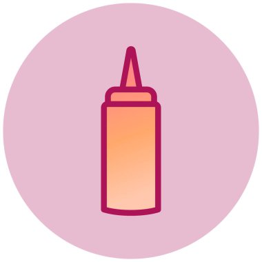 Yapıştırıcı. Web simgesi basit illüstrasyon