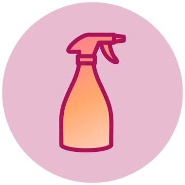 Temizlik. Web simgesi basit tasarım