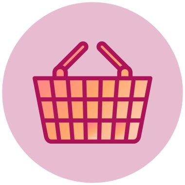 Alışveriş sepeti. Basit tasarım