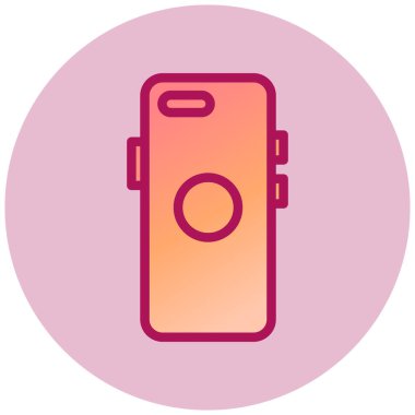 cep telefonu vektör simgesi