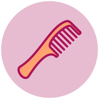 Tarak. Web simgesi basit tasarım