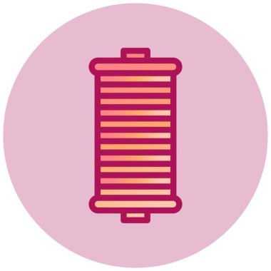 Benzersiz Batarya Vektör Satırı Simgesi