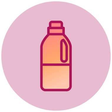 su şişesi simge vektör çizim