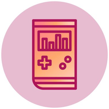 Oyun. Web simgesi basit tasarım