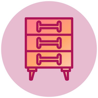 Abaküs. Web simgesi basit illüstrasyon