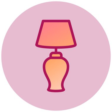 Lamba. Web simgesi basit illüstrasyon