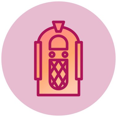 Sırt çantası. Web simgesi basit illüstrasyon