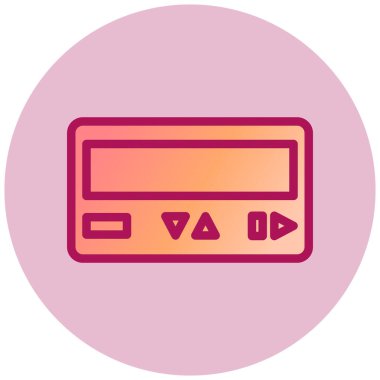 Alışveriş. Web simgesi basit illüstrasyon