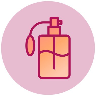 Parfüm. Web simgesi basit tasarım