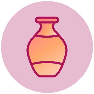 Sürahi. Web simgesi basit tasarım