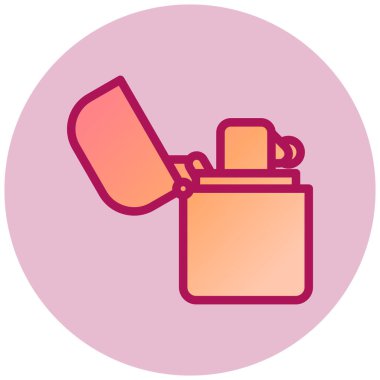 Parfüm. Web simgesi basit illüstrasyon