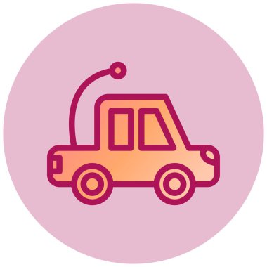 Kamyon. Web simgesi basit illüstrasyon