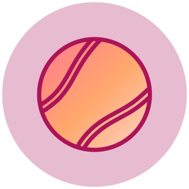 Top. Web simgesi basit illüstrasyon