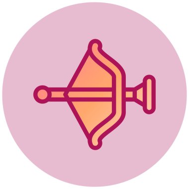 Bir pin simgesinin vektör illüstrasyonu