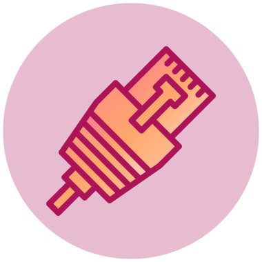 Modern otomatik simgenin vektör illüstrasyonu