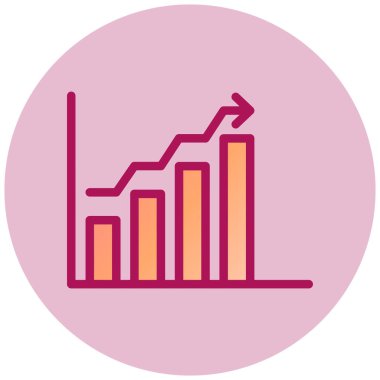 Kazançlı modern vektör simgesi