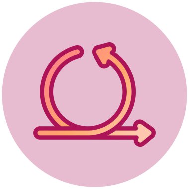 Çevik modern simge vektör illüstrasyonu